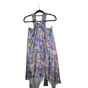 Anna‎ Kay Sleeveless Halter Floral Dress Women’s Size 2 Summer Cocktail Party